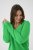 Kaffe Curve Metty Pullover Bright Green - Pleten puloverji - 