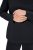 Ulla Popken Basic Long Sleeve Slim Fit Turtleneck Black - Puloverji & jopice - Udobni puloverji in pletenine