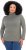 Ulla Popken Basic Long Sleeve Slim Fit Turtleneck Grey - Puloverji & jopice - 