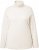 Ulla Popken Basic Long Sleeve Slim Fit Turtleneck Natural - Puloverji & jopice - 
