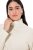 Ulla Popken Basic Long Sleeve Slim Fit Turtleneck Natural - Puloverji & jopice - Udobni puloverji in pletenine