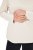 Ulla Popken Basic Long Sleeve Slim Fit Turtleneck Natural - Puloverji & jopice - Udobni puloverji in pletenine
