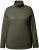 Ulla Popken Basic Long Sleeve Slim Fit Turtleneck Olive - Puloverji & jopice - 