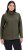 Ulla Popken Basic Long Sleeve Slim Fit Turtleneck Olive - Puloverji & jopice - 