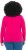 Ulla Popken Basic Long Sleeve Slim Fit Turtleneck Red Pink - Puloverji & jopice - 