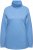 Ulla Popken Basic Long Sleeve Slim Fit Turtleneck Light Cornflower - Puloverji & jopice - 