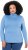 Ulla Popken Basic Long Sleeve Slim Fit Turtleneck Light Cornflower - Puloverji & jopice - 