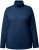 Ulla Popken Basic Long Sleeve Slim Fit Turtleneck Dark Blue - Puloverji & jopice - 