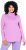 Ulla Popken Basic Long Sleeve Slim Fit Turtleneck Amethyst - Puloverji & jopice - 