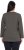 Ulla Popken Back To Basics V-Neck Relaxed Fit Cotton Tee Graphite Grey - Majice - 