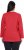 Ulla Popken Back To Basics V-Neck Relaxed Fit Cotton Tee Salsa Red - Majice - 