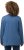 Ulla Popken Back To Basics V-Neck Relaxed Fit Cotton Tee Denim Blue - Majice - 