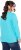 Ulla Popken Back To Basics V-Neck Relaxed Fit Cotton Tee Deep Aqua - Majice - 