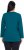 Ulla Popken Back To Basics V-Neck Relaxed Fit Cotton Tee Cerulean - Majice - 