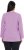 Ulla Popken Back To Basics V-Neck Relaxed Fit Cotton Tee Lavender - Majice - 