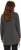 Ulla Popken Tie Hem Long Sleeve Graphic Tee Charcoal Grey Melange - Natisnjene majice za ženske - 