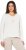 Ulla Popken Star Long Sleeve Graphic Tee Off-White - Natisnjene majice za ženske - 