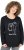 Ulla Popken Metallic Graphic Holiday Tee Black - Natisnjene majice za ženske - 