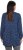 Ulla Popken Pleated Confetti Print Long Sleeve Tee Ink Blue - Natisnjene majice za ženske - 