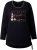 Ulla Popken Your Story Sequined Long Sleeve Tunic Tee Black - Natisnjene majice za ženske - 