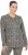 Ulla Popken Leopard Print Long Sleeve Ski Tee Black - Natisnjene majice za ženske - 