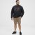 North Latitude Sweatshirt Black TALL - MOŠKA OBLAČILA MT-6XLT - DALJŠI kroji