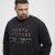 North Latitude Sweatshirt Black TALL - MOŠKA OBLAČILA MT-6XLT - DALJŠI kroji