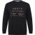 North Latitude Sweatshirt Black TALL - MOŠKA OBLAČILA MT-6XLT - DALJŠI kroji
