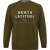 North Latitude Sweatshirt Army Green TALL - MOŠKA OBLAČILA MT-6XLT - DALJŠI kroji
