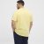 North Latitude T-Shirt Printed Short Sleeve Yellow - Kratke Majice - Moške kratke majice za močnejše postave