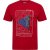 North Latitude T-Shirt Printed Short Sleeve Red - Kratke Majice - Moške kratke majice za močnejše postave