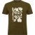 North Latitude T-Shirt Lazy Days Green - Kratke Majice - Moške kratke majice za močnejše postave