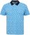 North Latitude Polo Pique Printed Turquoise TALL - MOŠKA OBLAČILA MT-6XLT - DALJŠI kroji