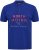 North Latitude Polo Pique Print Short Sleeve Cobalt Blue - Polo majice - Moške Polo Majice za Močnejše Postave