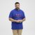 North Latitude Polo Pique Print Short Sleeve Cobalt Blue - Polo majice - Moške Polo Majice za Močnejše Postave