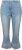 Ulla Popken Cropped Flared Eyelet Jeans Light Blue - Kavbojke & Hlače v Velikih Številkah – Plus Size - 