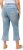 Ulla Popken Cropped Flared Eyelet Jeans Light Blue - Kavbojke & Hlače v Velikih Številkah – Plus Size - 