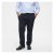 North Latitude Dress Pants Elastic Waist Navy Blue - Hlače - Moške Hlače za Močnejše Postave