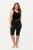 Ulla Popken Stretch Knit Bike Shorts Black - Ulla Popken - Ulla Popken oblačila večjih velikosti