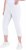 Ulla Popken Stretch Basic Bengaline Capri Pants Snow White - Kavbojke & Hlače v Velikih Številkah – Plus Size - 