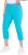 Ulla Popken Stretch Basic Bengaline Capri Pants Deep Aqua - Kavbojke & Hlače v Velikih Številkah – Plus Size - 