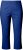 Ulla Popken Stretch Basic Bengaline Capri Pants Blue - Kavbojke & Hlače v Velikih Številkah – Plus Size - 