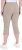 Ulla Popken Bengaline Elastic Waist Stretch Capri Pants Orange - Kavbojke & Hlače v Velikih Številkah – Plus Size - 