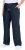 Ulla Popken Drawstring Elastic Waist Mary Fit Linen Pants Navy - Kavbojke & Hlače v Velikih Številkah – Plus Size - Kavbojke in hlače, EU 42-70