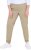 Ulla Popken Chino Elastic Waist Stretch Cotton Pants Brown - Kavbojke & Hlače v Velikih Številkah – Plus Size - 