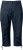 Ulla Popken Stretch Cotton Cargo Crop Pants Navy - Kavbojke & Hlače v Velikih Številkah – Plus Size - 