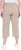 Ulla Popken Stretch Cotton Cargo Crop Pants Beige - Kavbojke & Hlače v Velikih Številkah – Plus Size - 