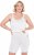 Ulla Popken Lace Hem Stretch Viscose Knit Bicycle Length Lounge Shorts White - Kavbojke & Hlače v Velikih Številkah – Plus Size - 