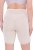 Ulla Popken Lace Hem Stretch Viscose Knit Bicycle Length Lounge Shorts Beige - Kavbojke & Hlače v Velikih Številkah – Plus Size - 