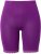 Ulla Popken Lace Hem Stretch Viscose Knit Bicycle Length Lounge Shorts Purple - Kavbojke & Hlače v Velikih Številkah – Plus Size - 